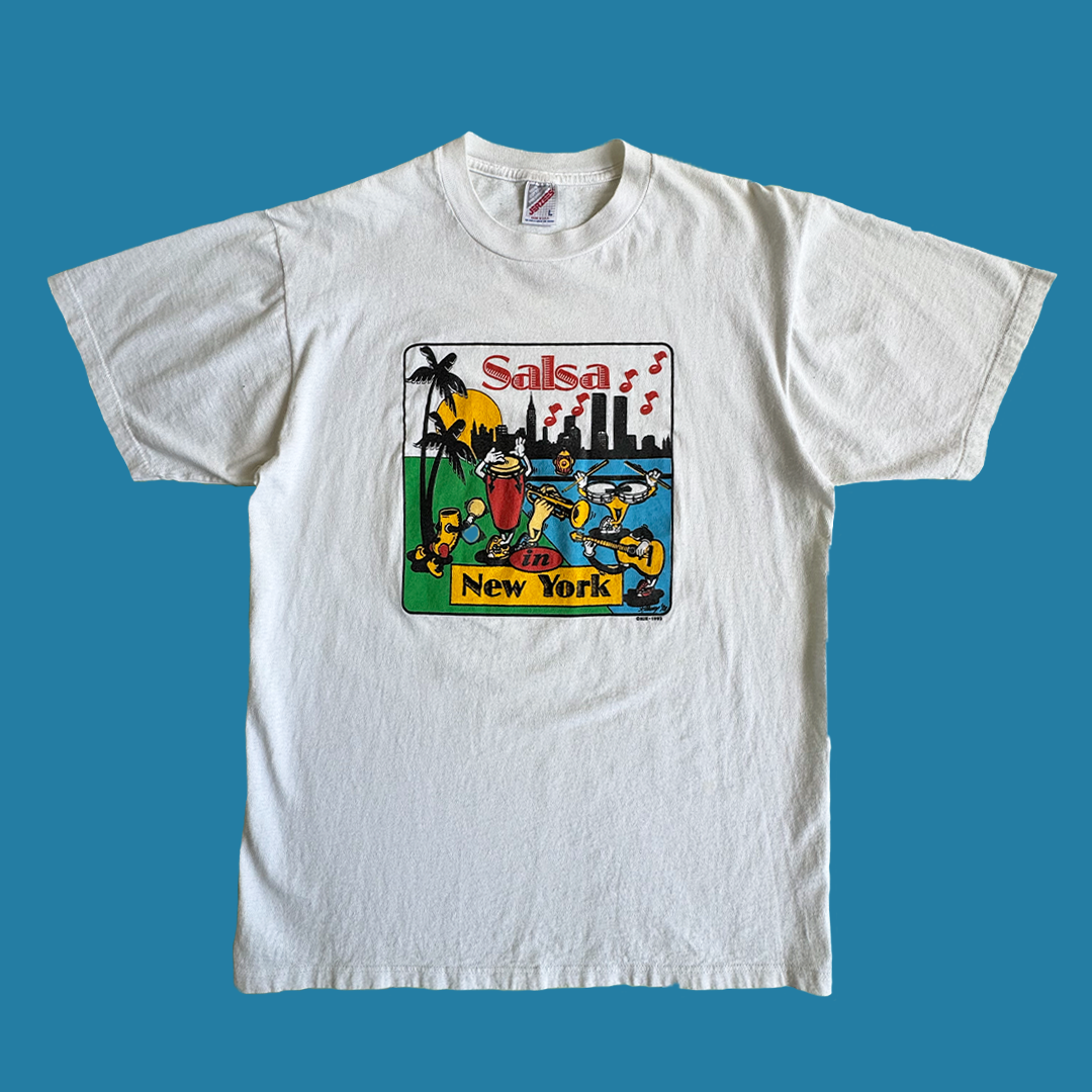 Salsa New York Vintage Graphic Tee / 1993