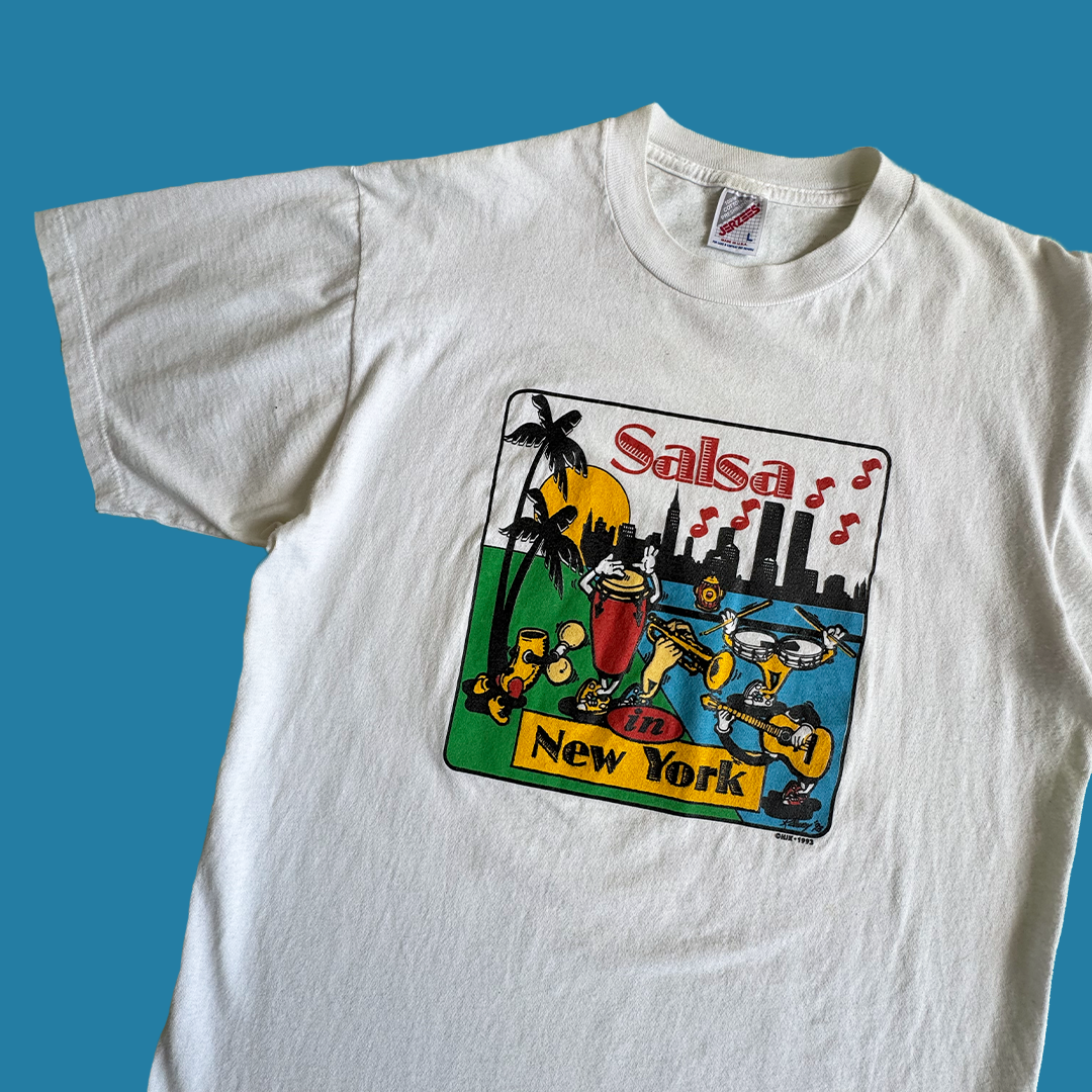 Salsa New York Vintage Graphic Tee / 1993