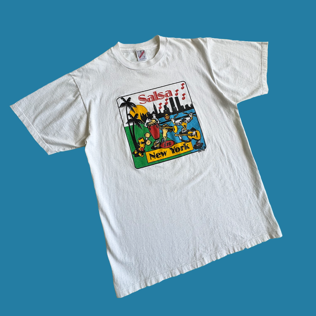 Salsa New York Vintage Graphic Tee / 1993