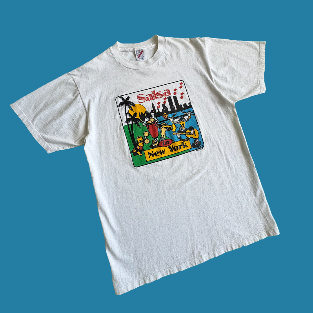 Salsa New York Vintage Graphic Tee / 1993