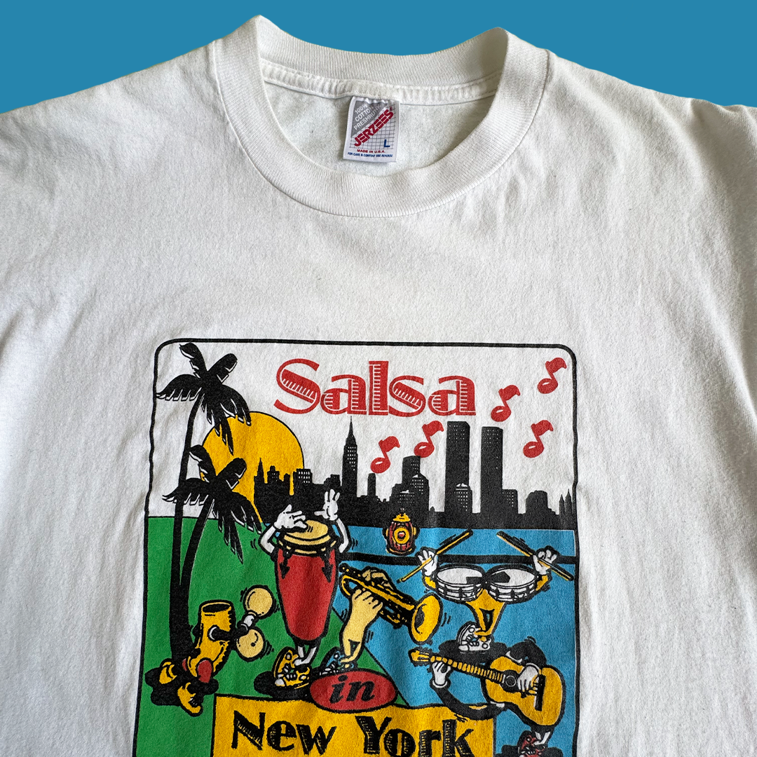 Salsa New York Vintage Graphic Tee / 1993