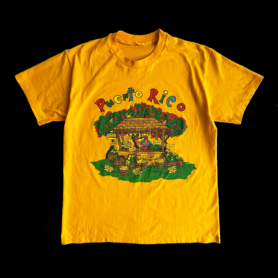 Vintage Puerto Rico T-Shirt / Jíbaro Stand