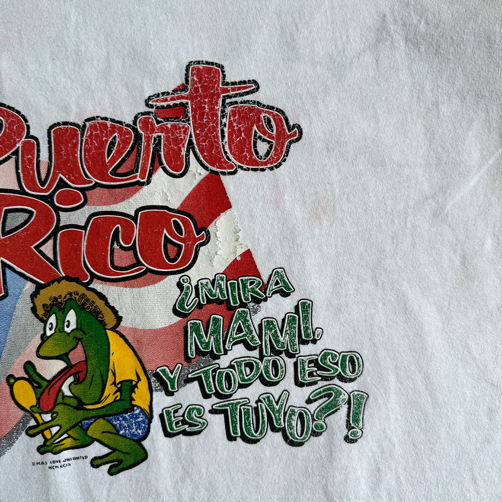 Vintage Puerto Rico Coquí "Mira Mami" Tee