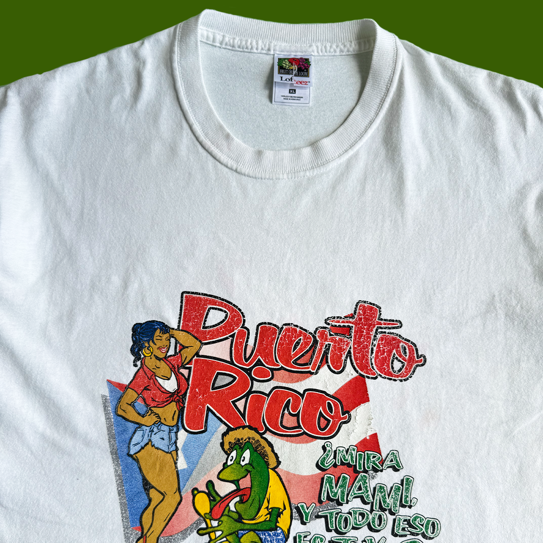 Vintage Puerto Rico Coquí "Mira Mami" Tee