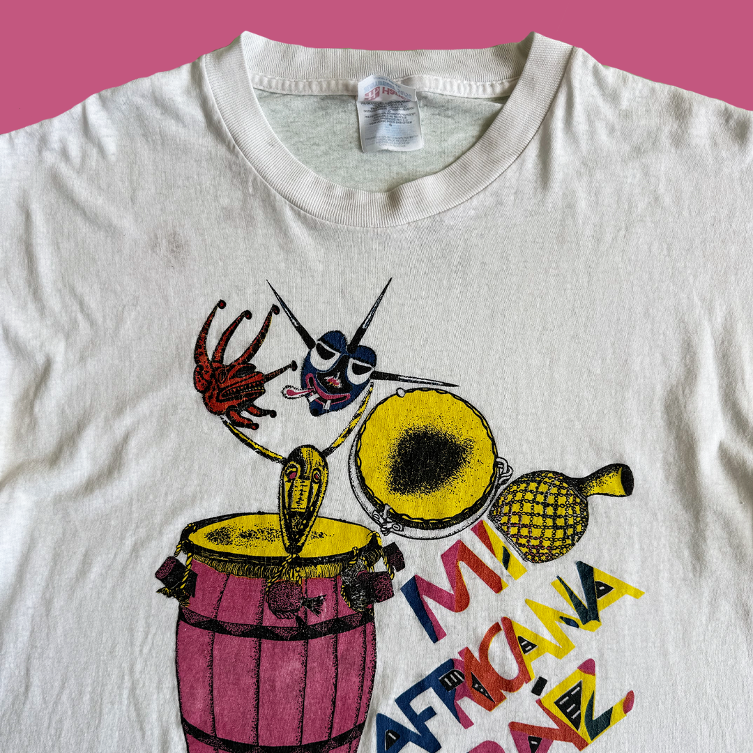 Mi Africana Raiz Vintage Puerto Rico Tee